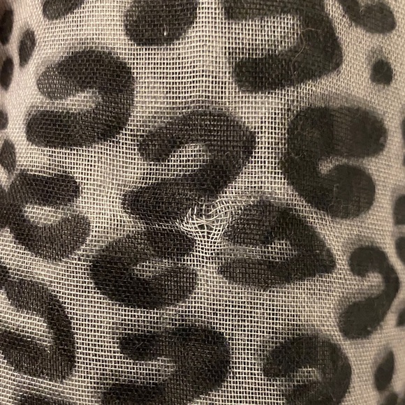 Leopard Print Multicolor Scarf - Picture 3 of 7